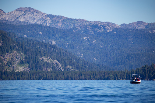 Summer day on Payette Lake in Valley County, Idaho