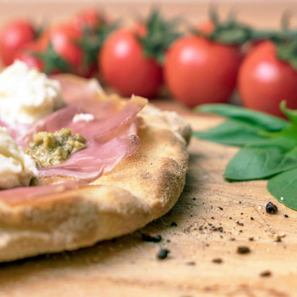 istock Italian pizza close-up 1410860631