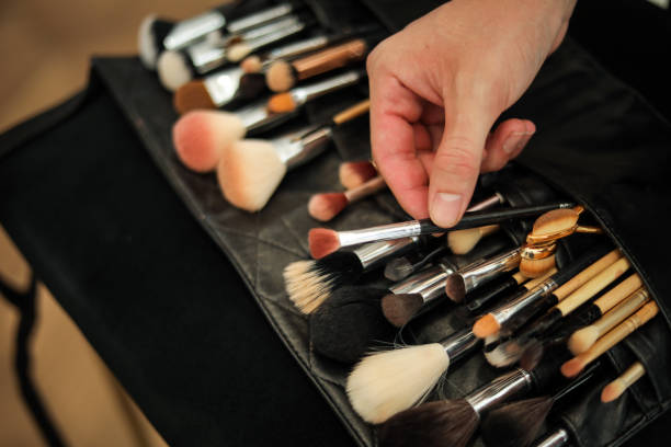 istock Makeup Equipment, Brushes, Beauty Spa 1410862563