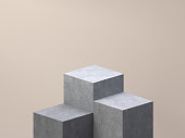 3D Concrete Podium