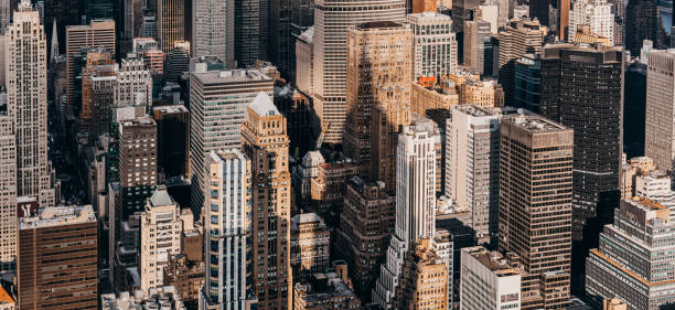 istock Aerial View of Manhattan 1410865303