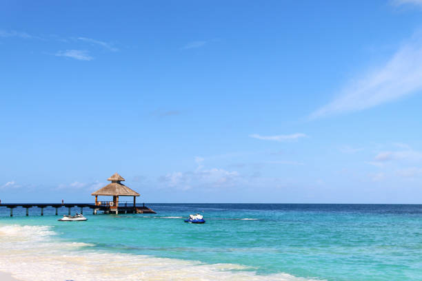 beach and sea
