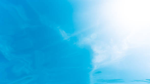 istock The sun shines through a clear water surface 1410867075