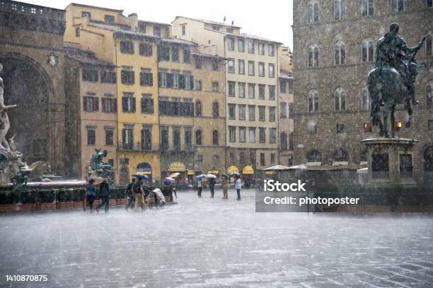 In The Rain In Florence Stock Photo - Download Image Now - Beer Stein, Color Image, Horizontal