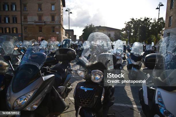 Parkplatz Stock Photo - Download Image Now - Color Image, Horizontal, Italy