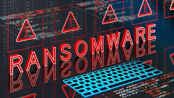 istock Abstract Warning of a detected Ransomware 1410871939