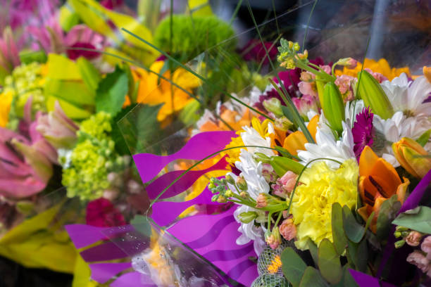 Flowers for sale.