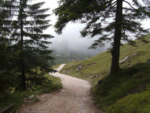 istock Pyramidenspitze mountain hiking tour in Tyrol, Austria 1410895301