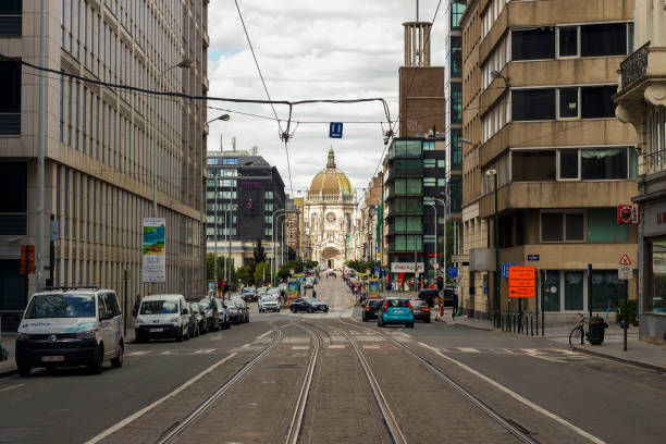 istock Cathedral in Brussels, Belgium 1410896617