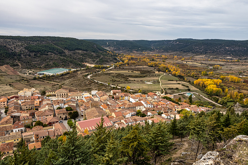 The little village of Beteta near Cuenca, Serrania de Cuenca. Castilla la Mancha, Spain