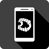 istock Vampire Fangs Smartphone Icon Silhouette 1 1410912539