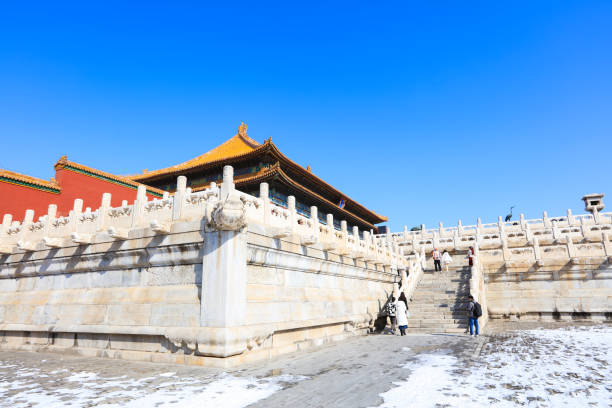 The Forbidden City (Palace Museum) in China The Forbidden City (Palace Museum) in China China's building of Beijing the imperial palace chinese temple dog stock pictures, royalty-free photos & images