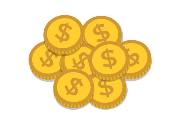 Vector illustration of Money