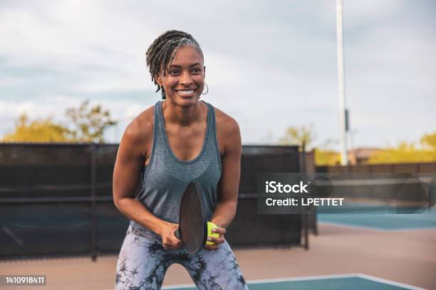 Pickleball Stock Photo - Download Image Now - Pickleball, Exercising, Healthy Lifestyle