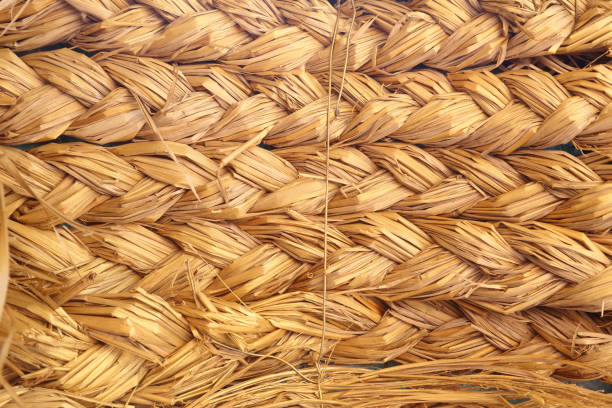 istock Pattern of Straw woven for background and textured 1410919149