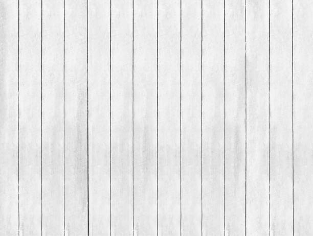 istock Top view of white wood plank texture and seamless background. 1410920761