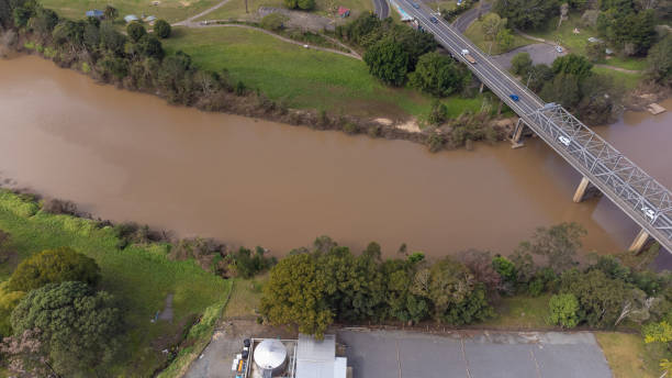 istock Bridge over the river in Lismore, NSW, Australia 1410921821