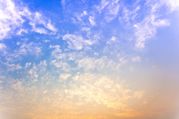 dramatic evening sky