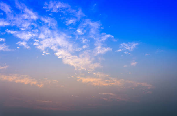 Beautiful Sun sky and cloudy background