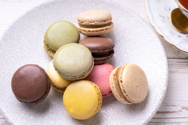 Macaroons Macaroons gateau stock pictures, royalty-free photos & images
