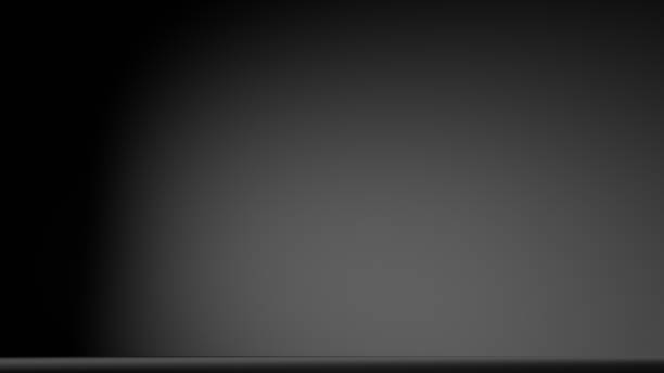 istock Room modeled in blender with a low camera and a side light 1410934030