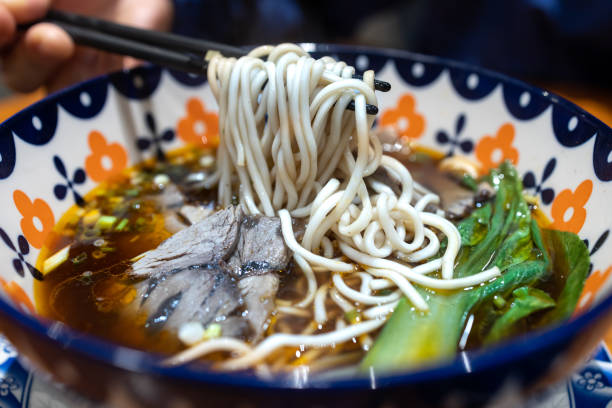 istock Popular Taiwanese Food - Spicy Beef Noodle 1410936926
