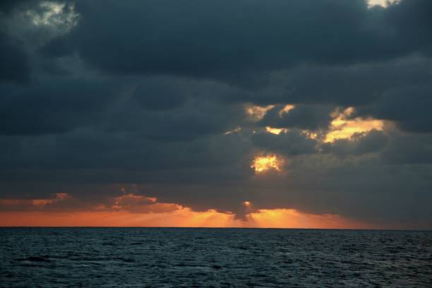 istock Sunrise at sea 1410940859