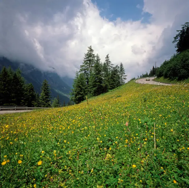 Alpine Road to Grossglockner,Austria