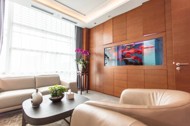 istock The reception area in the CEO's luxury office 1410954371