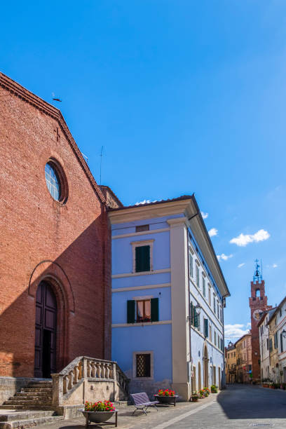 istock Asciano Downtown - Tuscany 1410957249