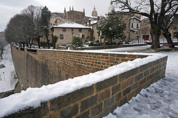 istock Caballo Blanco corner in winter. Pamplona 1410959830