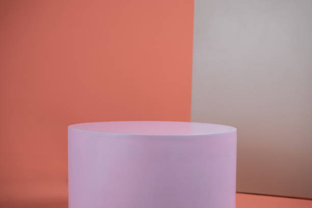 istock Empty podium for display cosmetic product. 1410964900