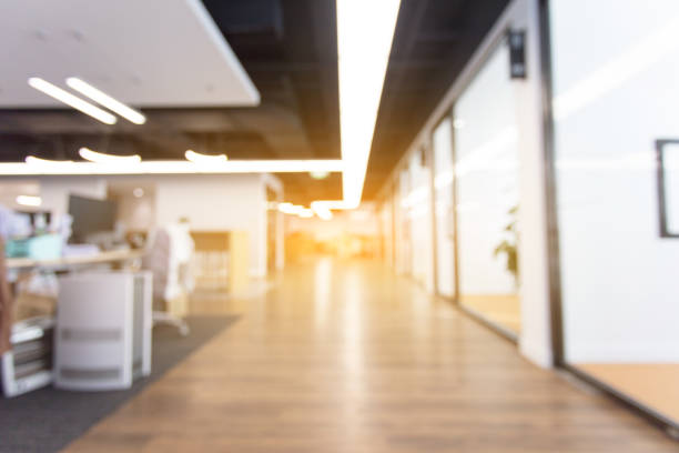 istock Abstract blurred office interior background，use for background or backdrop in business concept 1410965231