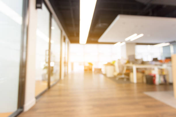 istock Abstract blurred office interior background，use for background or backdrop in business concept 1410965463