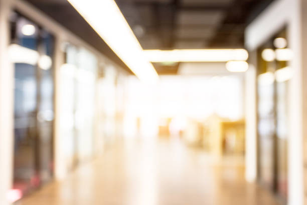 istock Abstract blurred office interior background，use for background or backdrop in business concept 1410966518