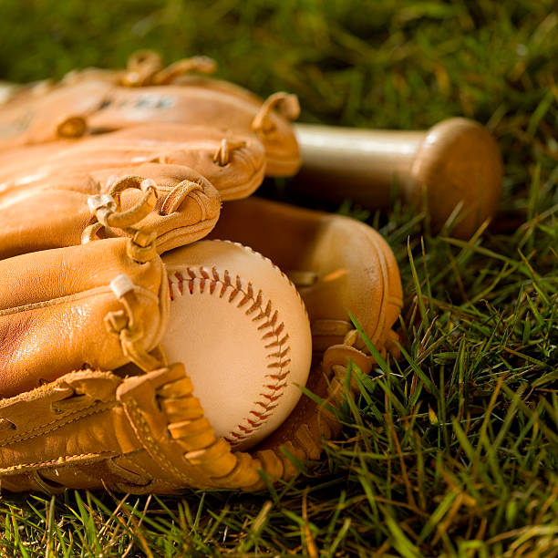 istock Baseball Glove and Ball 141096672