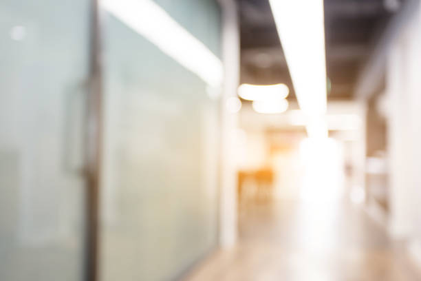 istock Abstract blurred office interior background，use for background or backdrop in business concept 1410967060