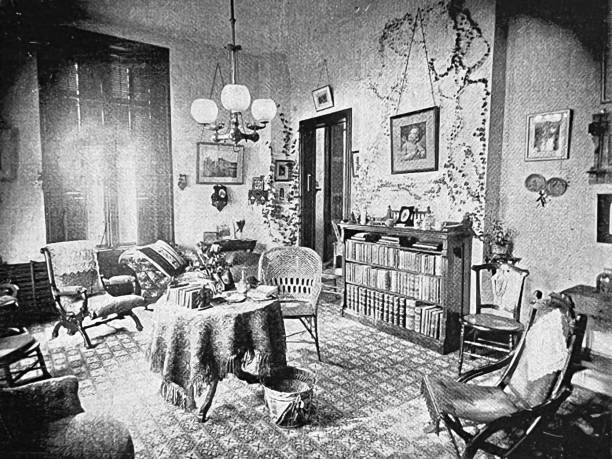 istock Reception room in an american girls high school 1410972984