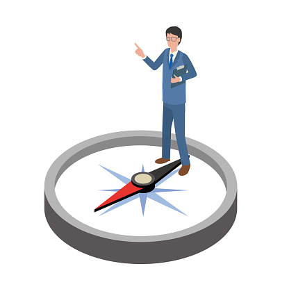 Work Direction Stock Illustration - Download Image Now - Adult, Adults ...