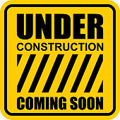 istock under construction sign and label 1410983127