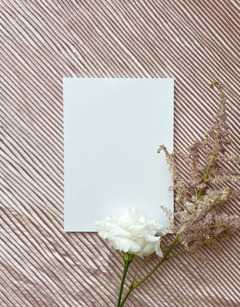 istock Mock-up of an invitation card 1410989510