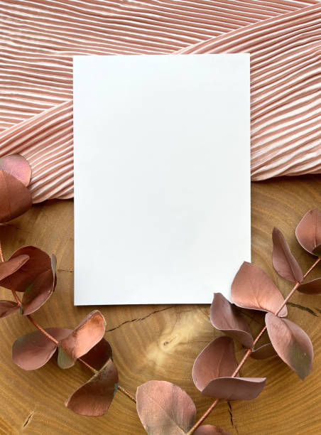 istock Mock-up of an invitation card 1410989513