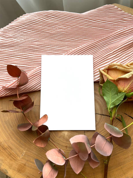 istock Mock-up of an invitation card 1410989515