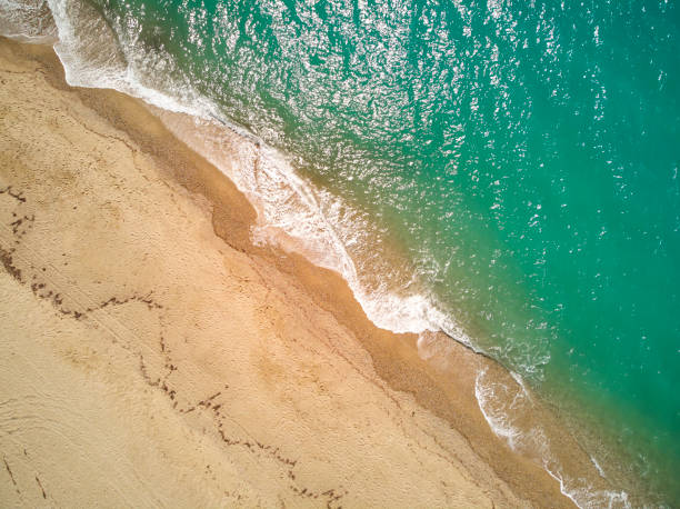 istock Above view of the waves 1410992771