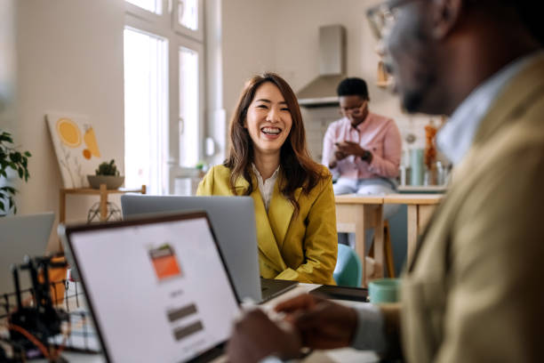 istock Working atmosphere in small home office 1410993026