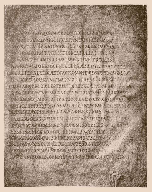 istock Page from a manuscript of the poems of Aurelius Prudentius 1410993407