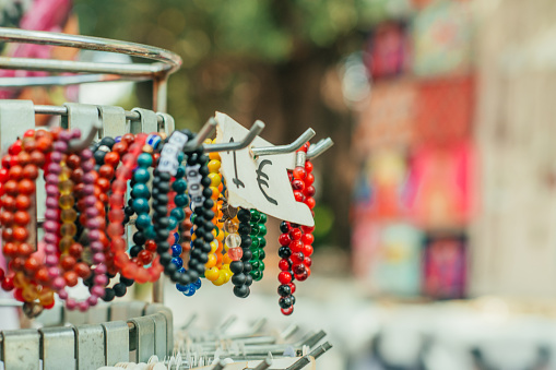 Beads bracelets as souvenirs