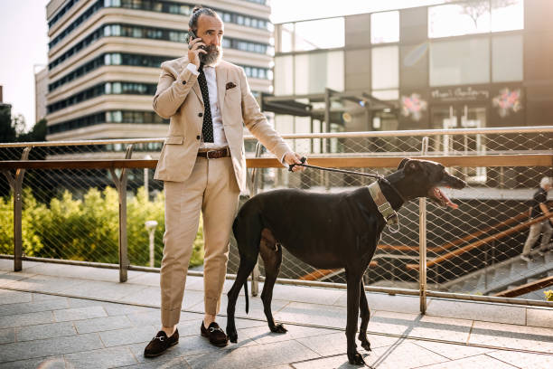 istock Mature businessman in a city 1410999542