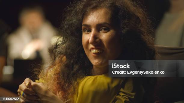 Disabled Woman In The Group Of Actors Stock Photo - Download Image Now - 35-39 Years, Accessibility for Persons with Disabilities, Acting - Performance