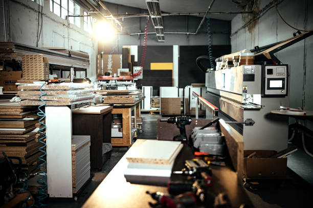 istock Carpentry store with no people 1411006657
